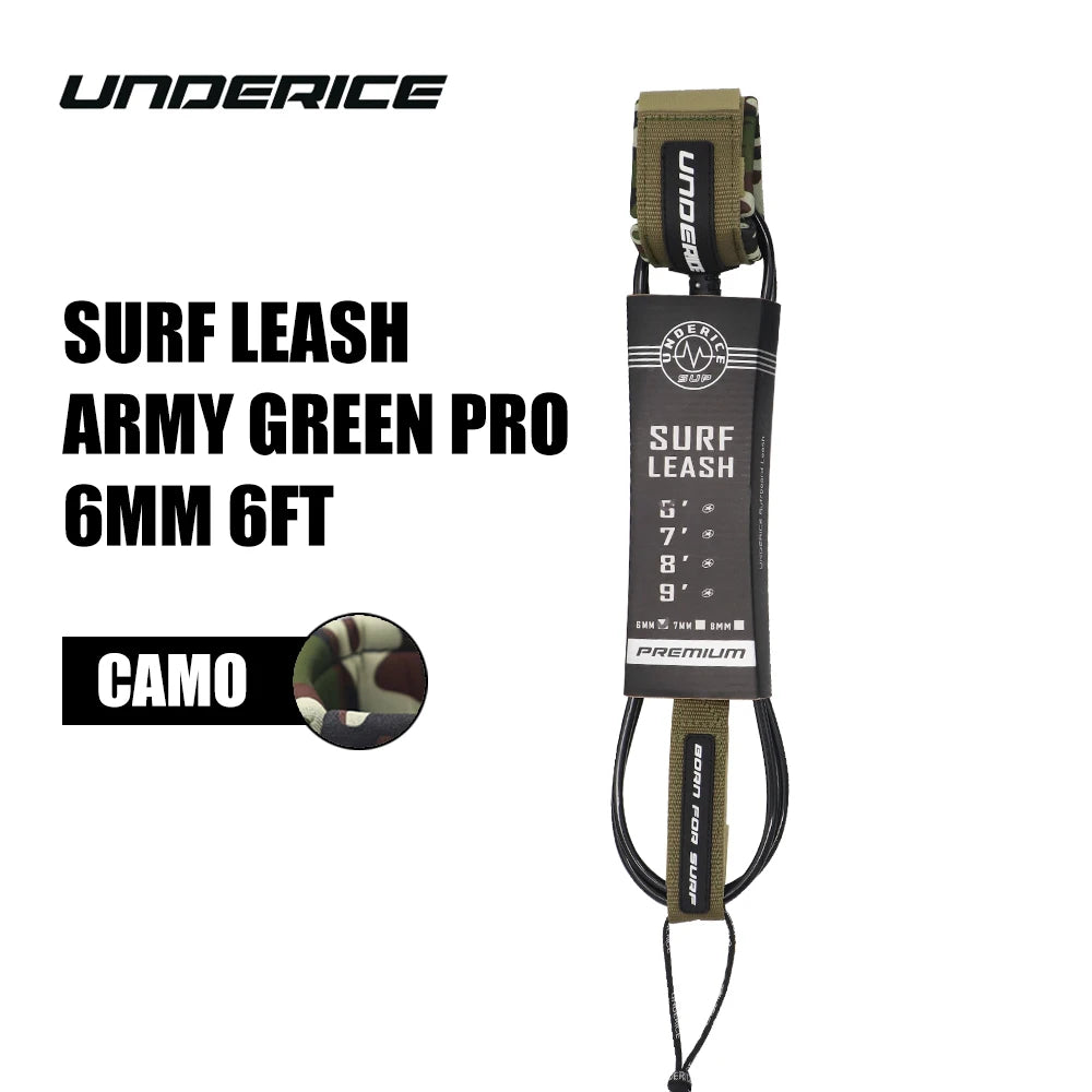 Surf Leash SUP Board 6-10FT Surfboard Leash Surf Leg Rope Surfing Leash for All Surfboard Foot Rope Surf Accessories