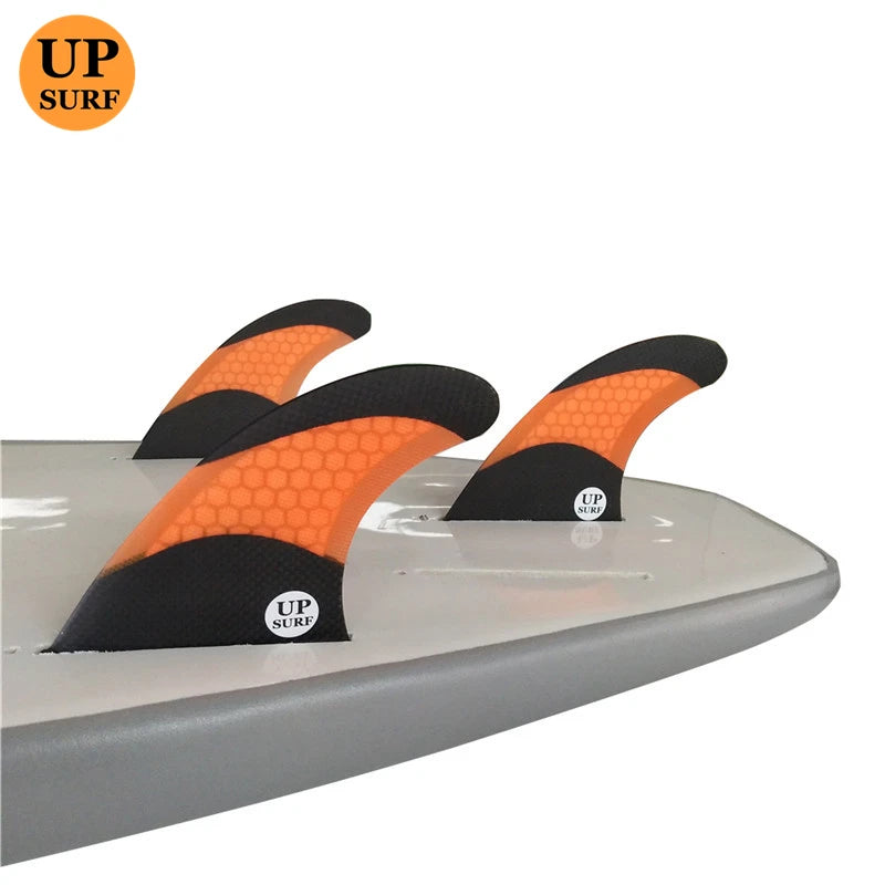 Fins G5/G7 Sup Surfing Board Quilhas Padle Surf Carbon Fibre 3Pcs/Set Surfcasting Accessories Christmas Gifts